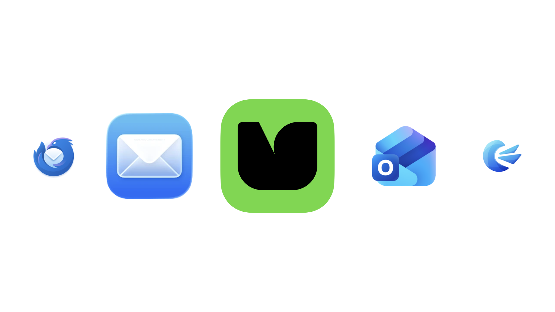 Queye Mail works with any IMAP email client
